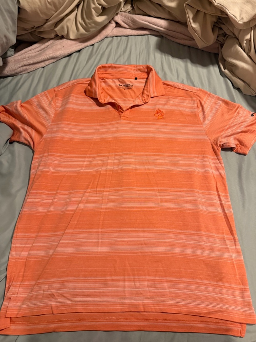 Columbia Great Wolf Lodge Polo L - Clemson Colors